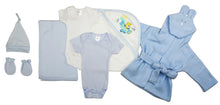 Essential Newborn Baby Boy Bambini 7 Piece Layette Set