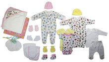 Newborn Baby Girl Bambini 19 Piece Layette Baby Shower Gift Set