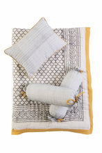 4-Piece Erawan Hypoallergenic Cotton Filler Crib Bedding Set