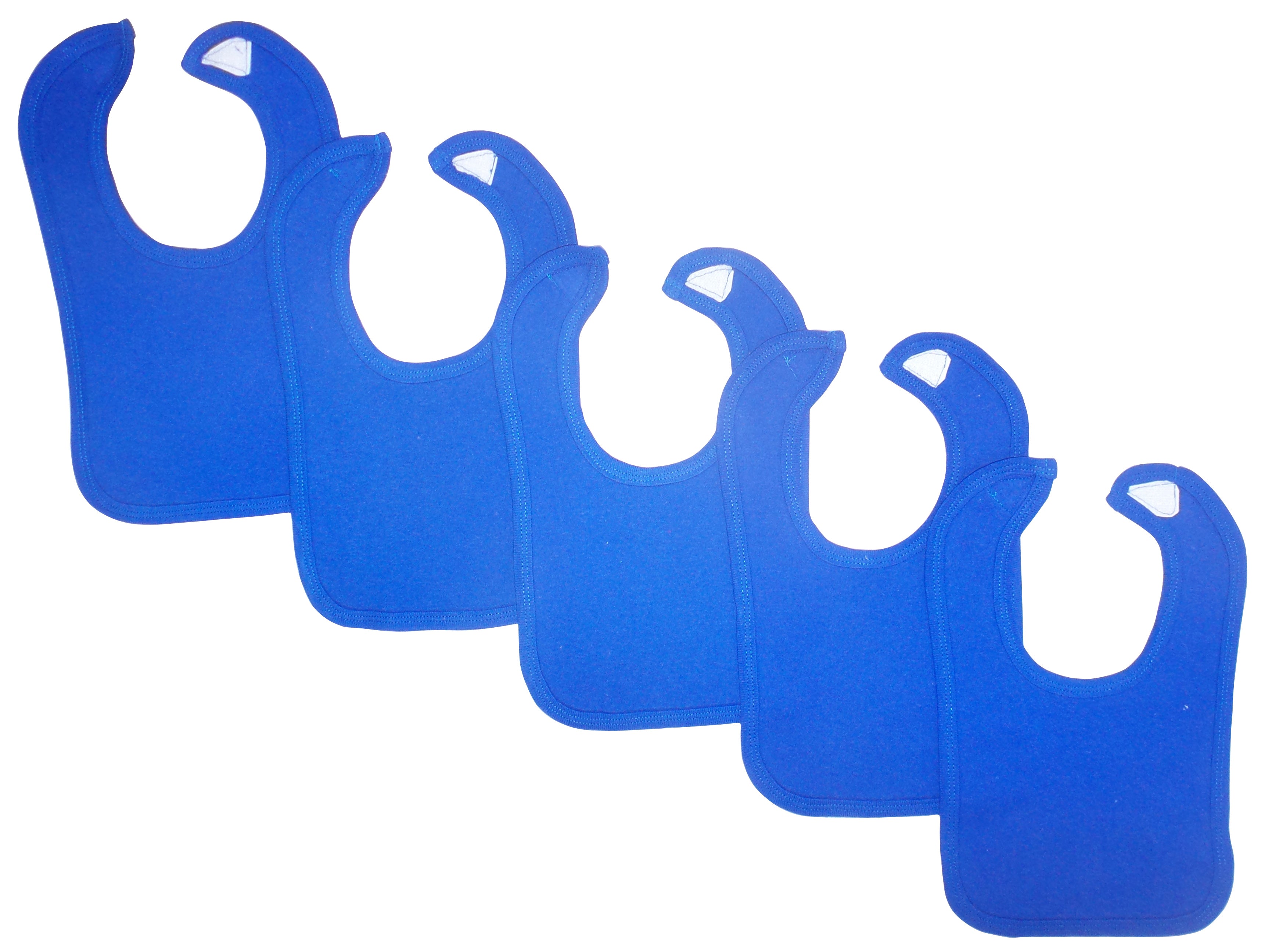 Blue Bambini Baby Bibs (Pack of 5)