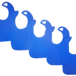 Blue Bambini Baby Bibs (Pack of 5)