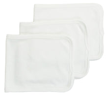 Bambini Baby Burpcloth with White Trim (Pack of 3)