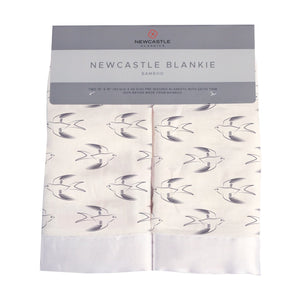 Sparrows Bamboo Muslin Newcastle Blankie