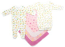 Girls Newborn Bambini 6 Piece Layette Set