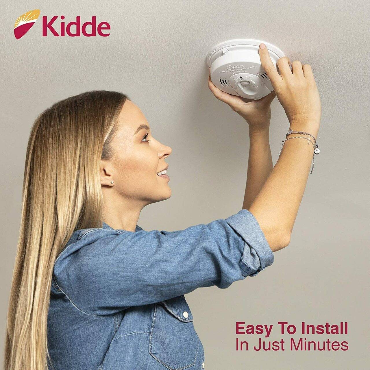 Kidde Smoke and Carbon Monoxide Detector with Voice Alarm