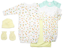 Neutral Newborn Baby Bambini 7 Piece Layette Baby Shower Gift Set