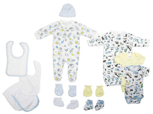Neutral Newborn Baby Bambini 13 Piece Layette Baby Shower Gift Set