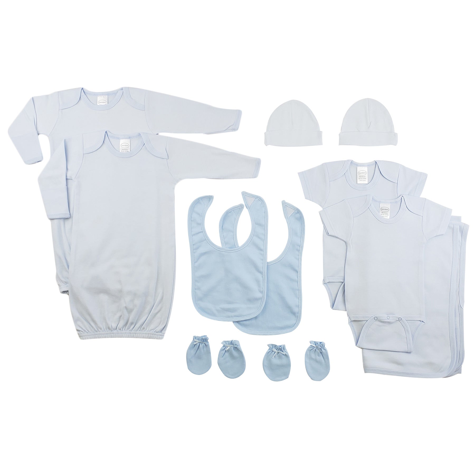Soft and Cozy Bambini 11 Piece Layette Set