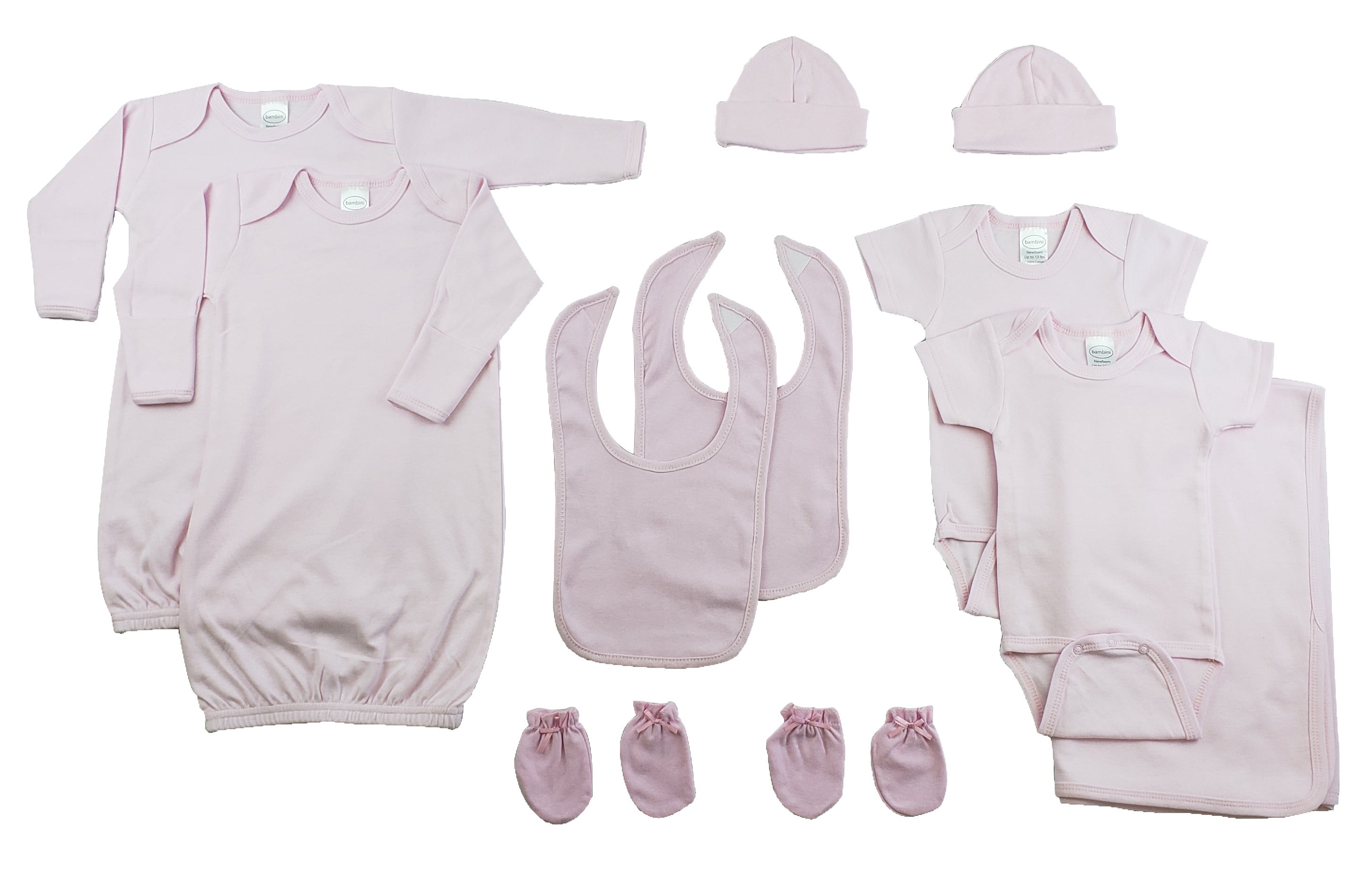 Girls Bambini 11 Piece Layette Set