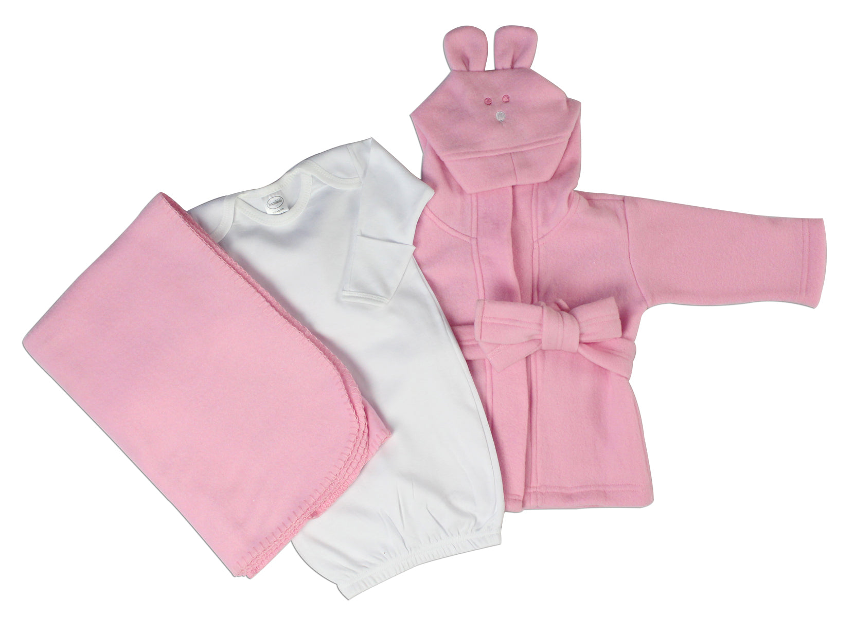 Newborn Baby Girls Bambini 3 Piece Layette Set