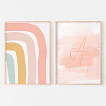 Sunshine & Rainbows Name Sign Bundle (Set of 2)