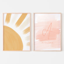 Sunshine & Rainbows Name Sign Bundle (Set of 2)