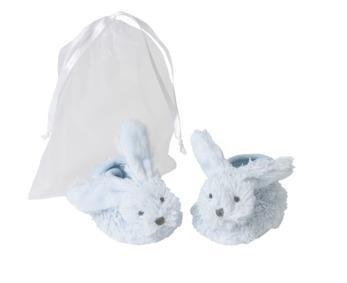Blue Rabbit Richie Slippers in organza bag by Newcastle Classics