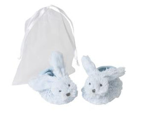 Blue Rabbit Richie Slippers in organza bag by Newcastle Classics