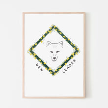 Den Leader Girl Scout Art Print