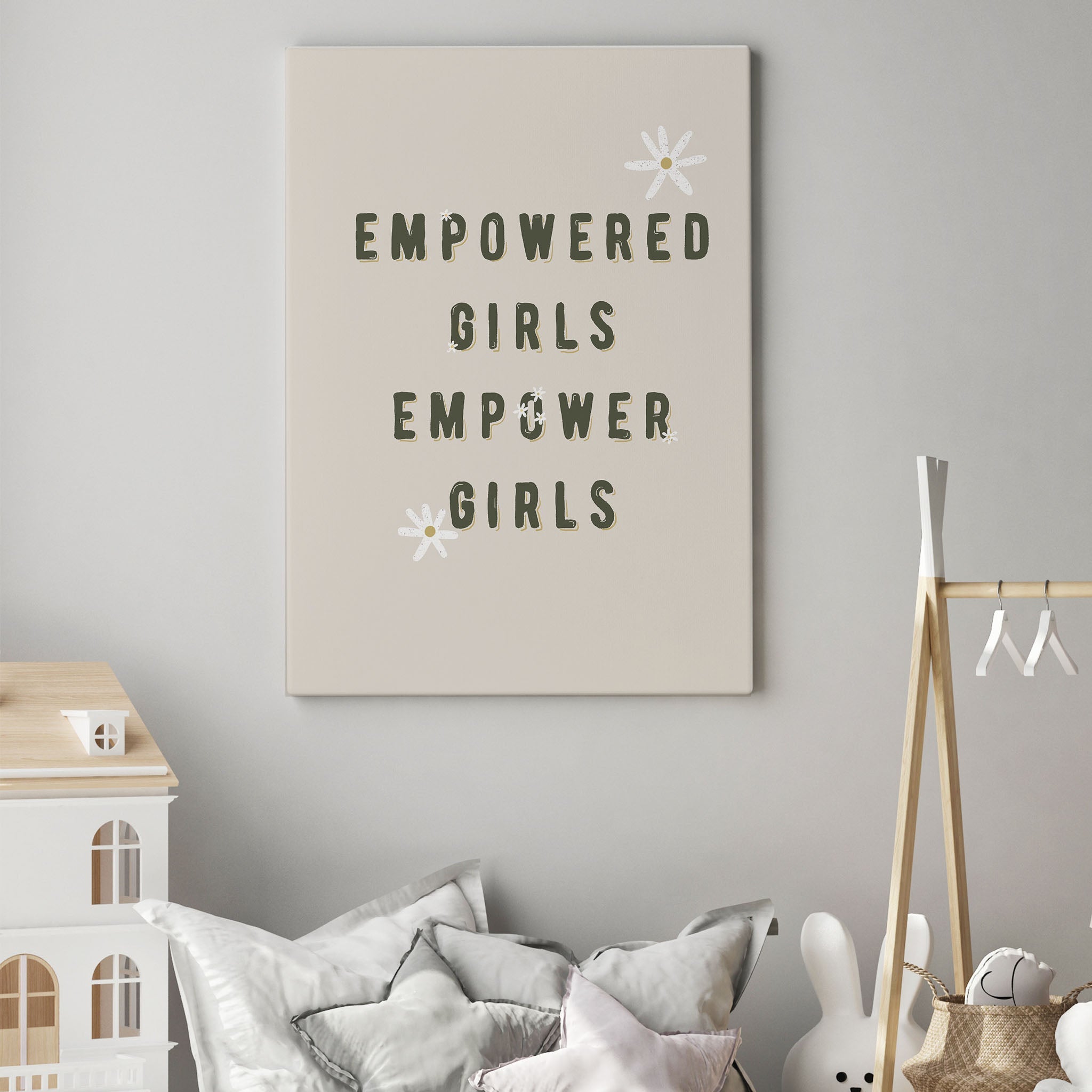 Empowered Girls Empower Girls Art Print