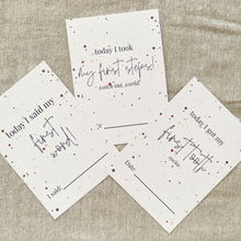Speckled Unisex Monthly Milestone Cards