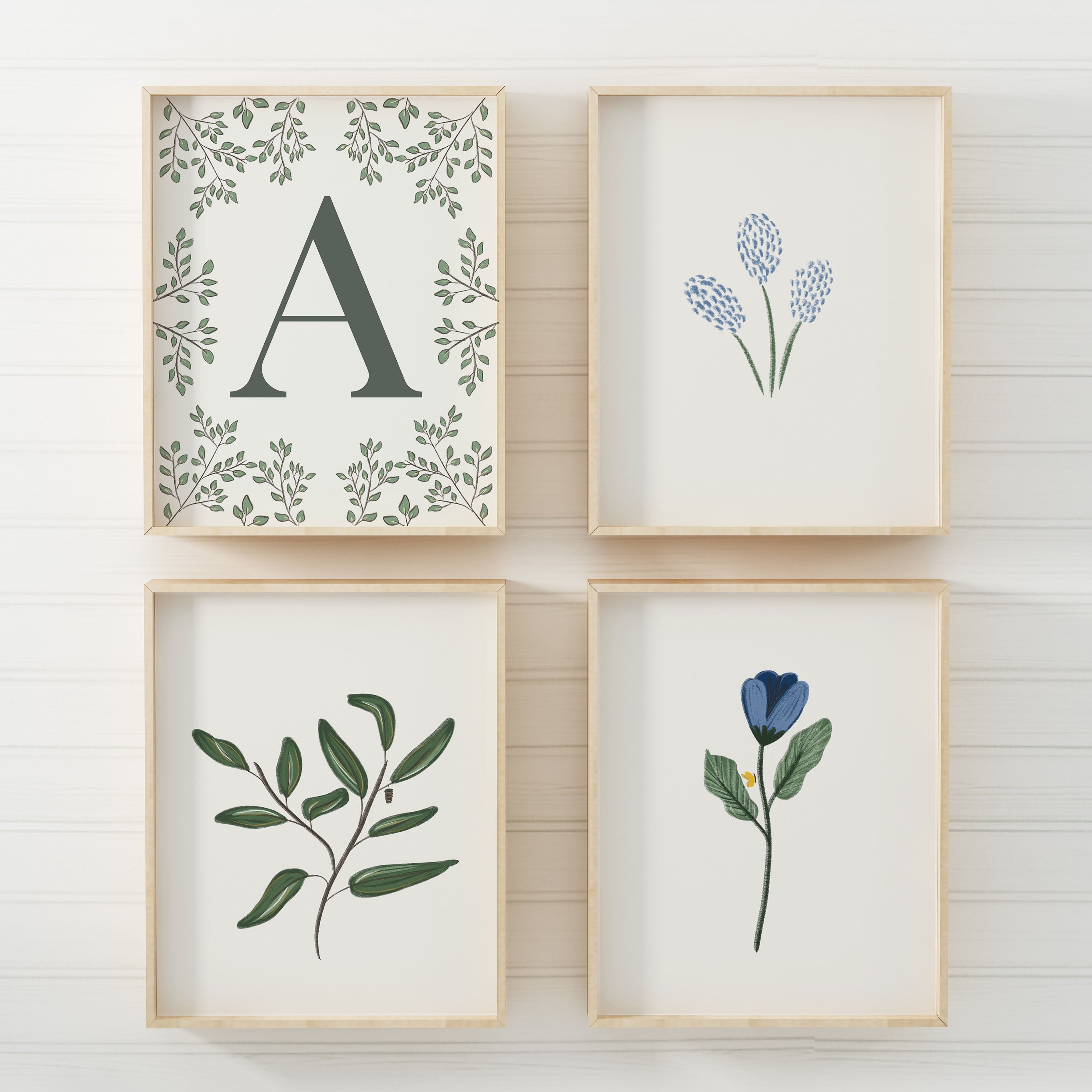 Foliage & Flowers Bundle (Set of 4)
