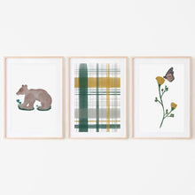 California Poppy Flower and Monarch Butterfly Art Print