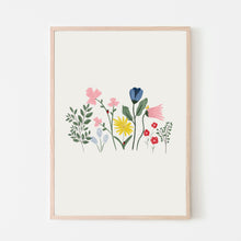 Garden Flowers Art Print