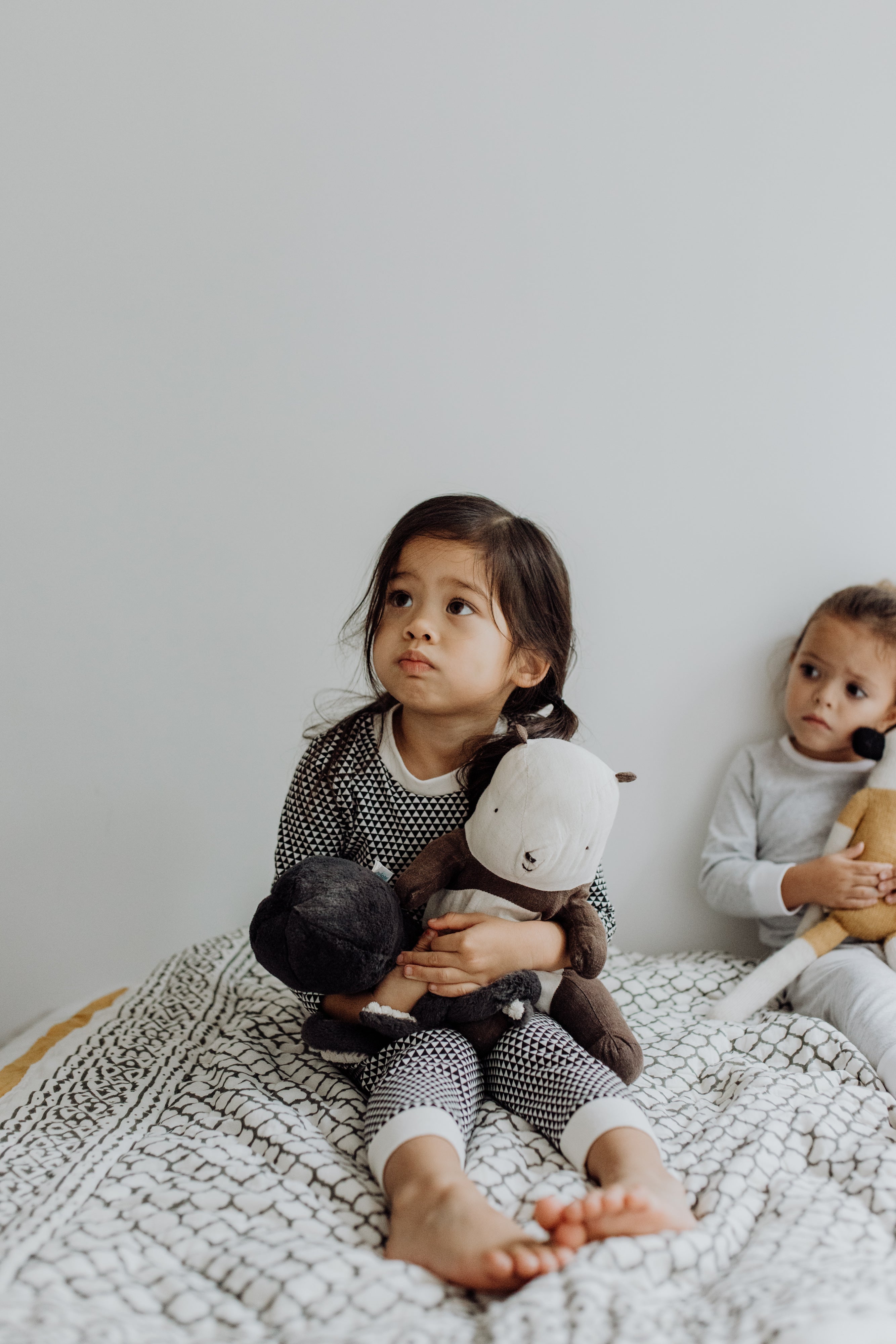 Greenwich Organic Wearable Cotton Knit Toddler & Big Kid Pj Set