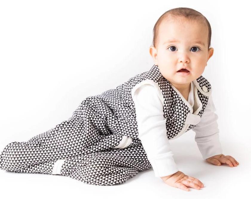 Quilted Greenwich Cotton Baby Sleeping Bag