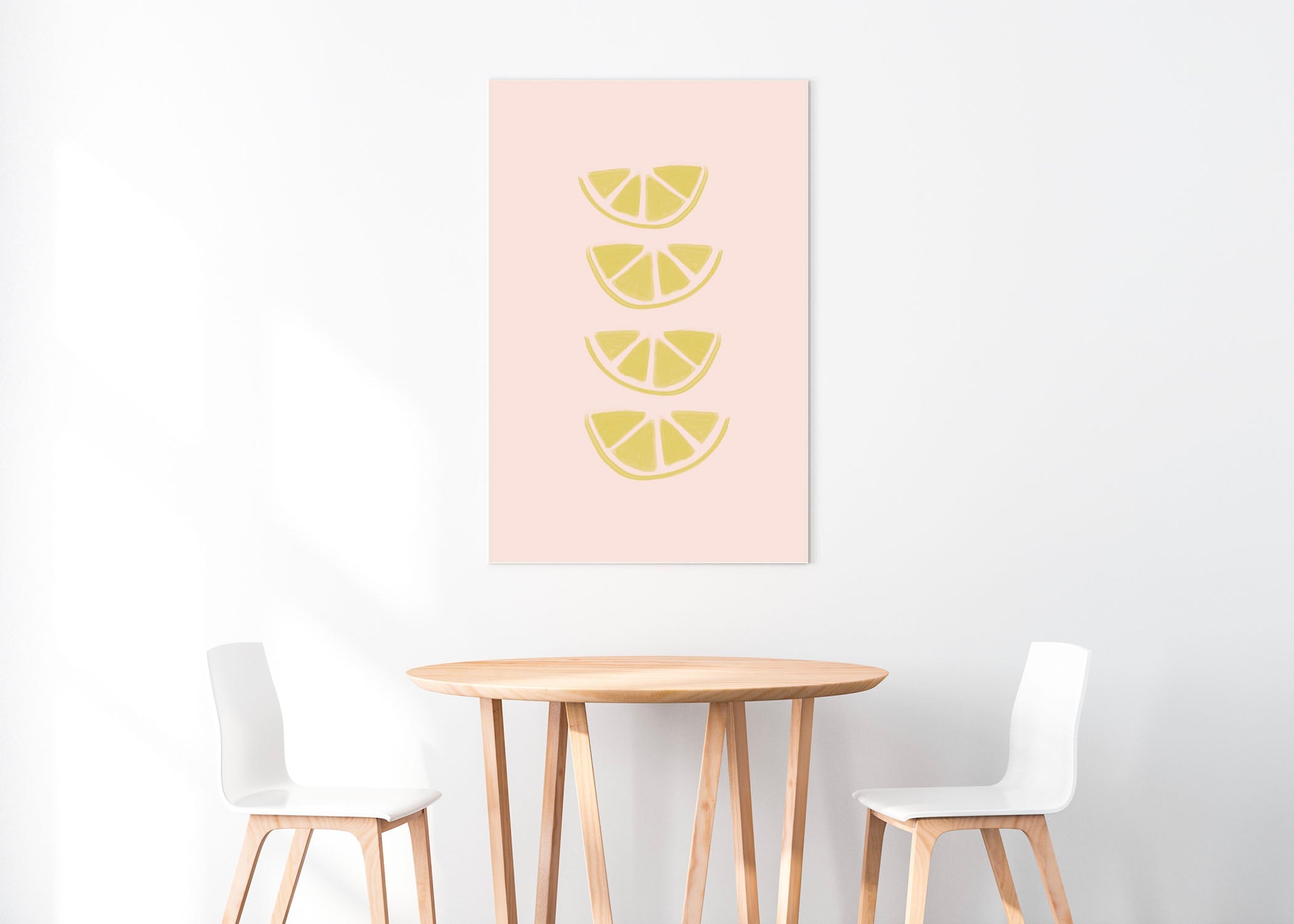 Lemon Slices Art Print