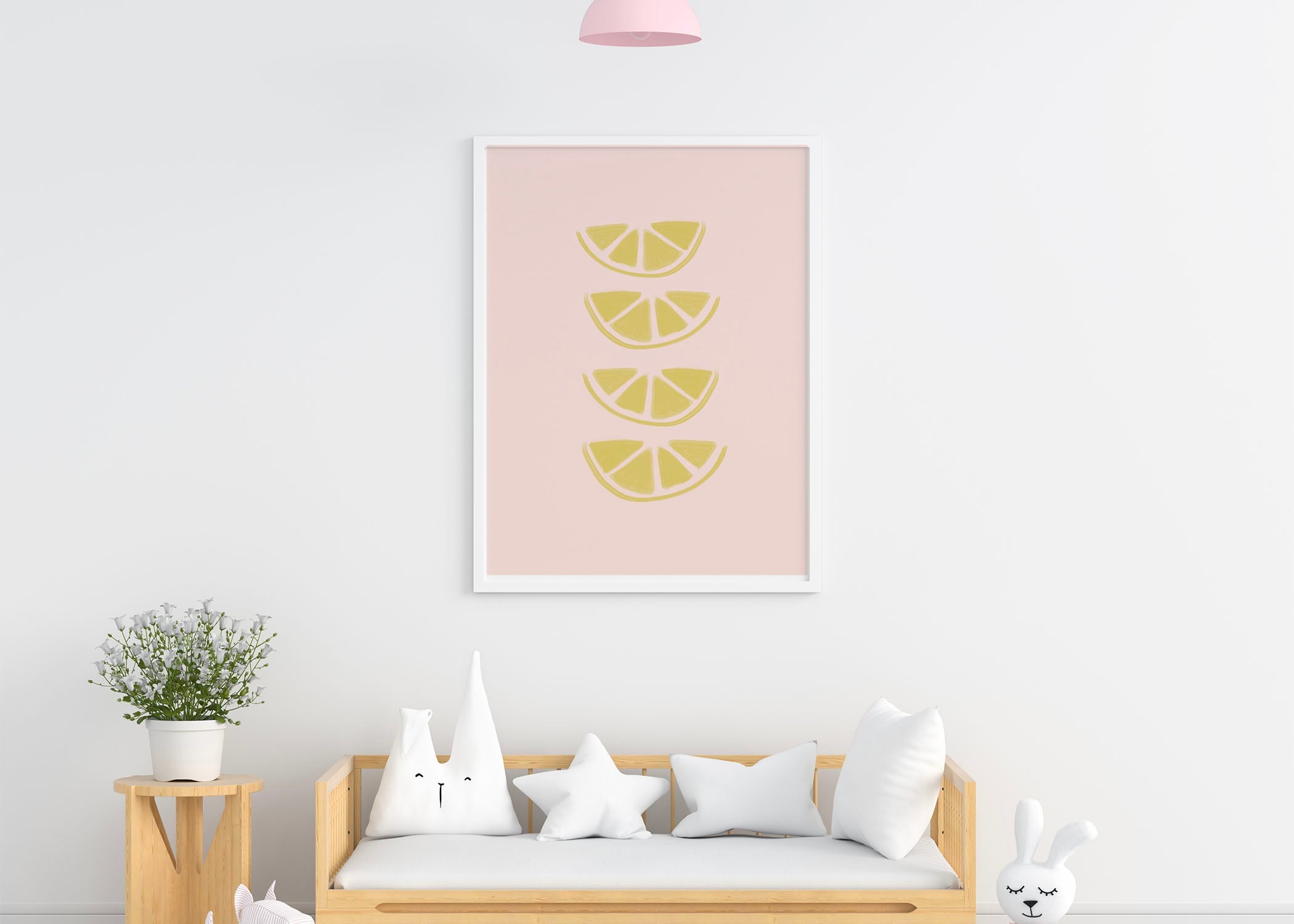 Lemon Slices Art Print