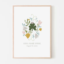 Luck of the Irish Baby | Personalized Nursery Name and Birthday Sign