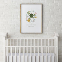 Luck of the Irish Baby | Personalized Nursery Name and Birthday Sign