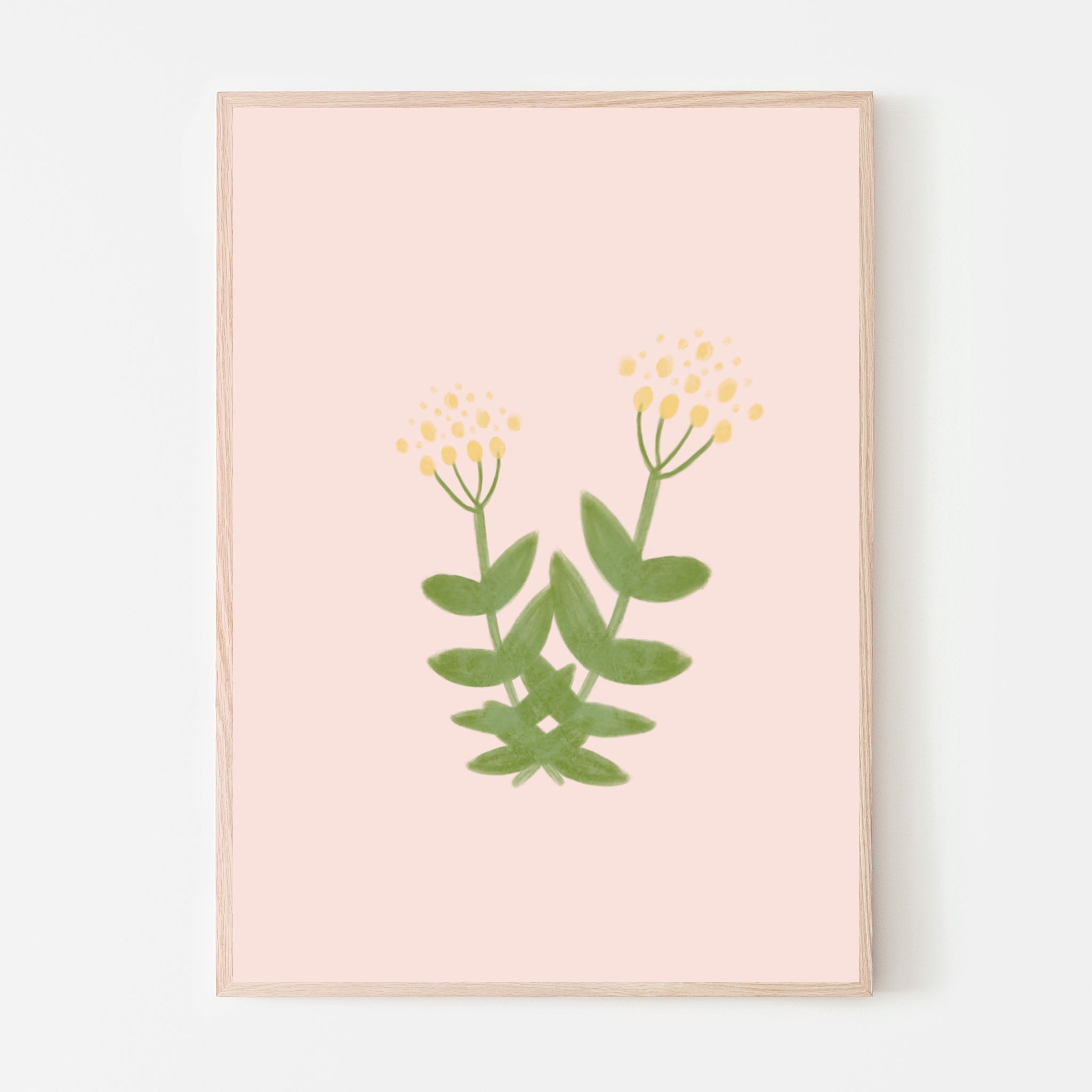 Yellow Lemon Flowers