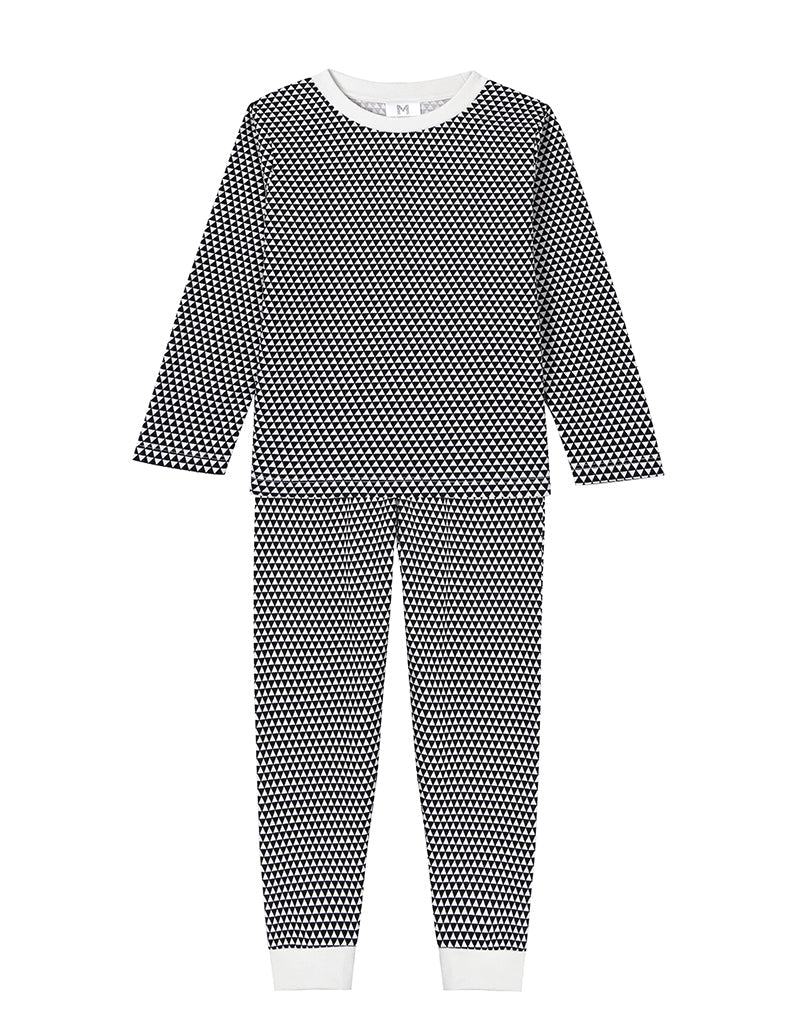 Greenwich Organic Wearable Cotton Knit Toddler & Big Kid Pj Set