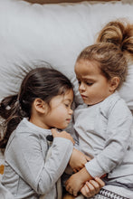 Erawan Grey Organic Cotton Knit Toddler & Big Kid Pj Set