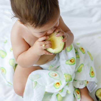 Organic Breathable First Foods Baby Swaddle Set