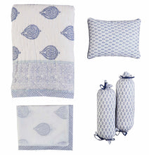Handcrafted Muslin Bag & Baby Shower Bedding Gift Set