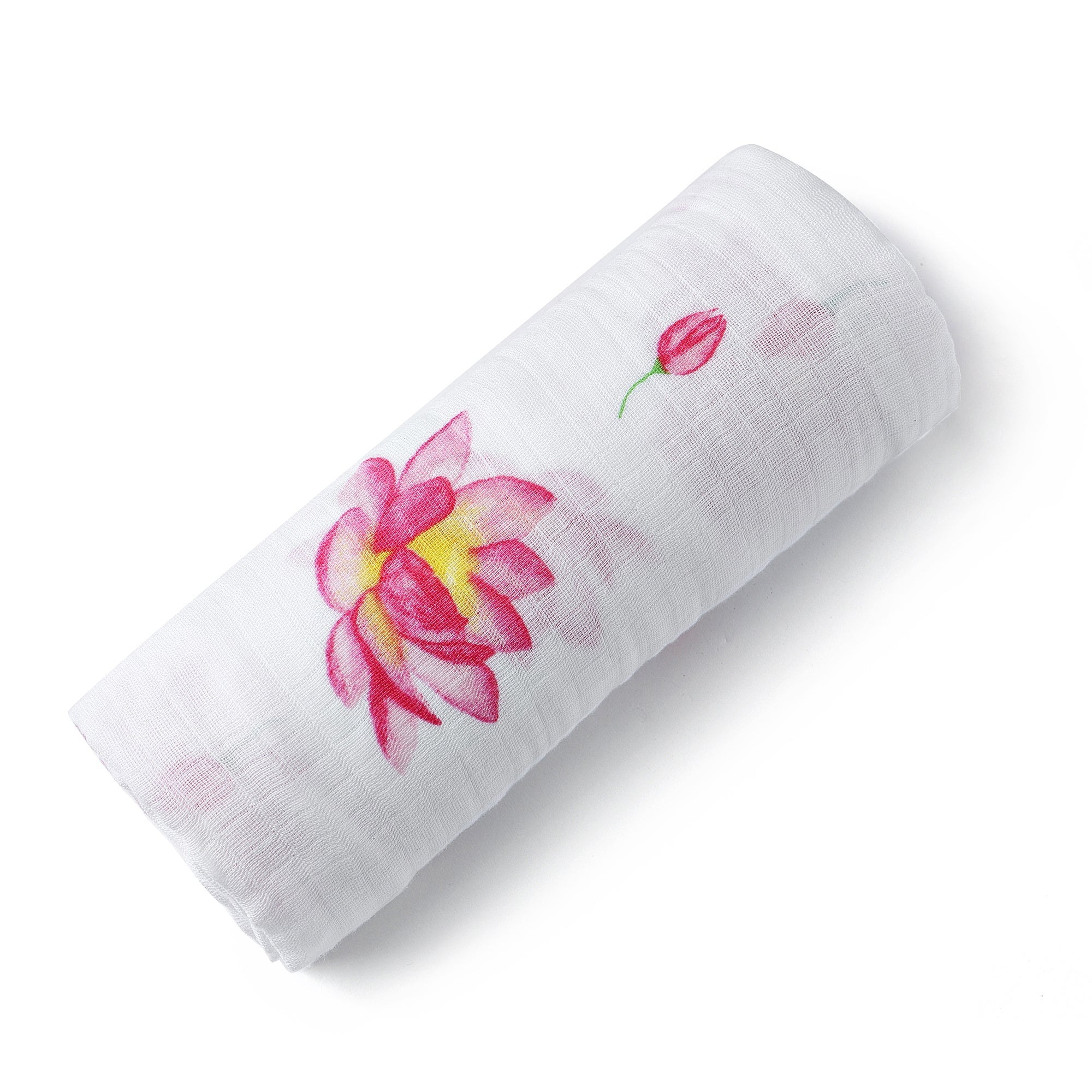 Organic Cotton Breathable Magical Lotus Baby Swaddle