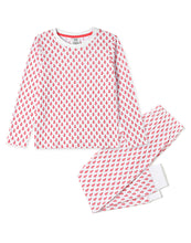 Pink City Organic Cotton Knit Toddler & Big Kid Pj Set