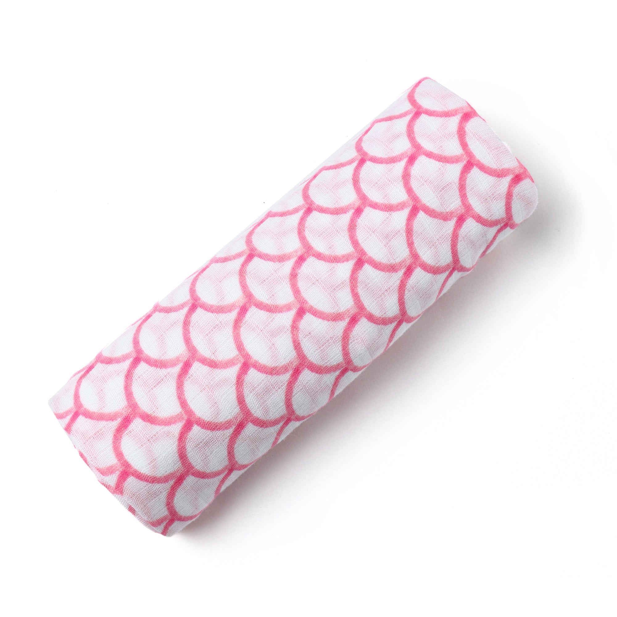 Pink Rainbow Organic Breathable Cotton Baby Swaddle