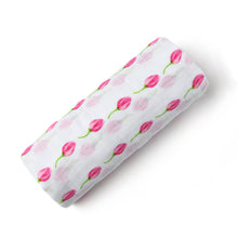 Organic Cotton Breathable Flower Bud Baby Swaddle