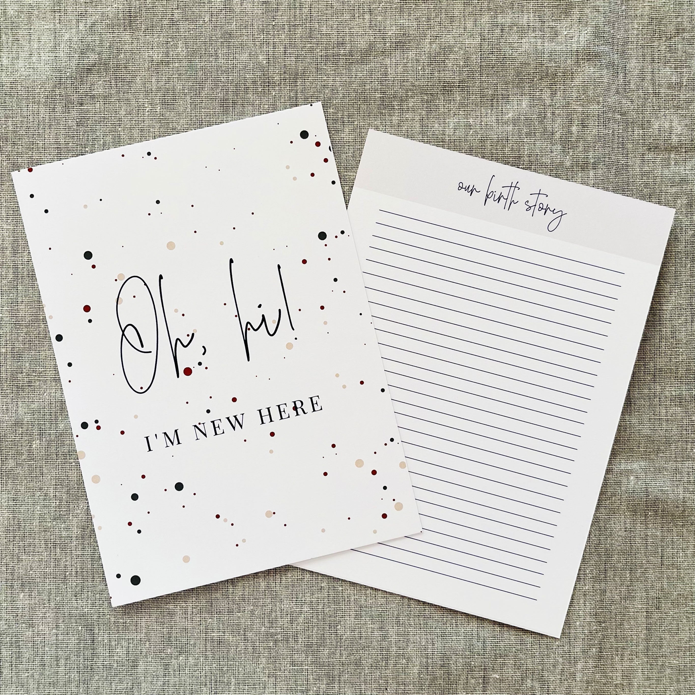 Speckled Unisex Monthly Milestone Cards