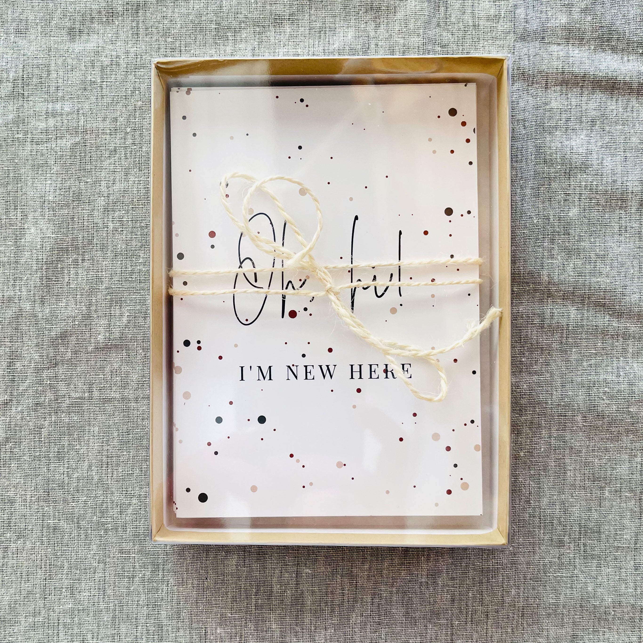 Speckled Unisex Monthly Milestone Cards