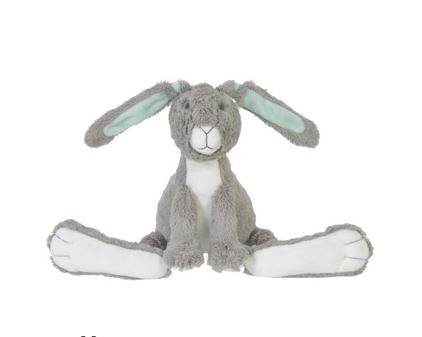 Grey Rabbit Twine Huggable Stuffed Toys by Happy Horse
