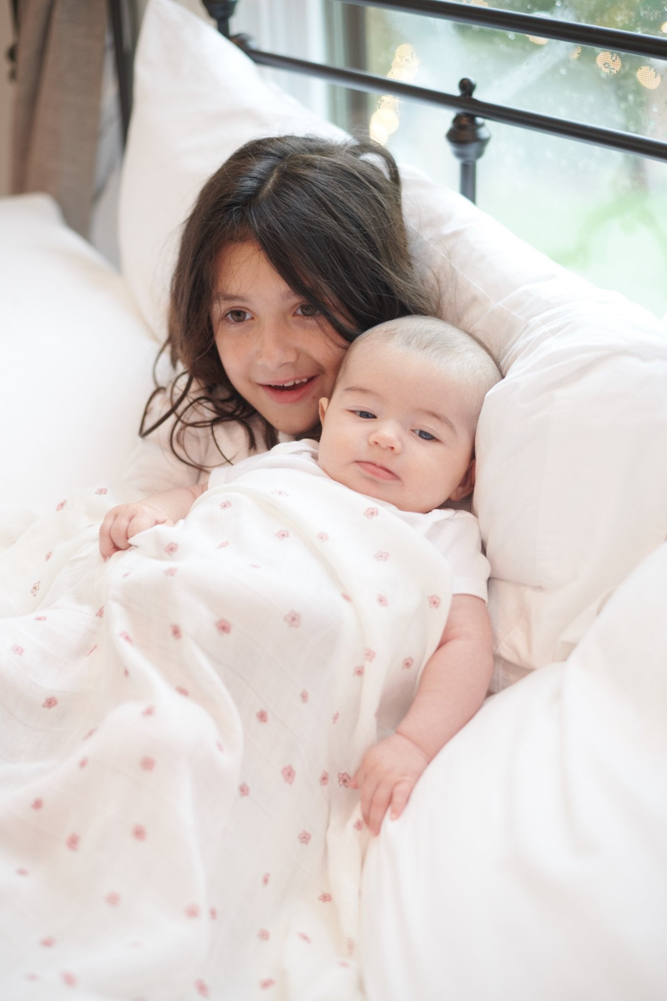 Blossom Bamboo Muslin Swaddle