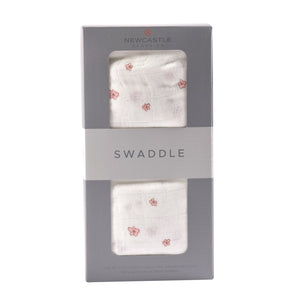 Blossom Bamboo Muslin Swaddle