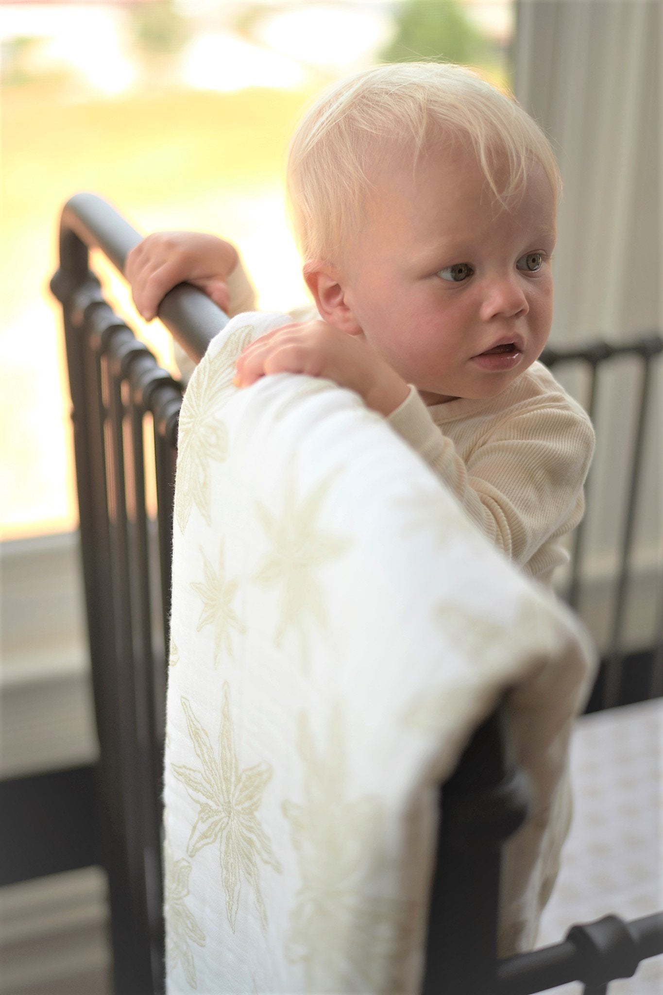 Star Anise Cotton Muslin Newcastle Blanket