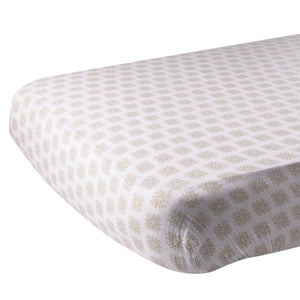 Traveler Dot Cotton Muslin Crib Sheet