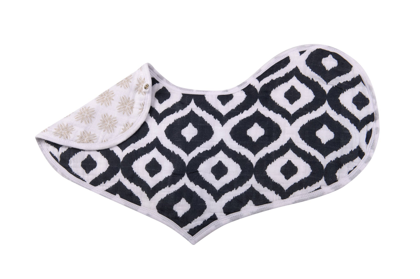 World Wanderer Heart Cotton Bibs 2PK