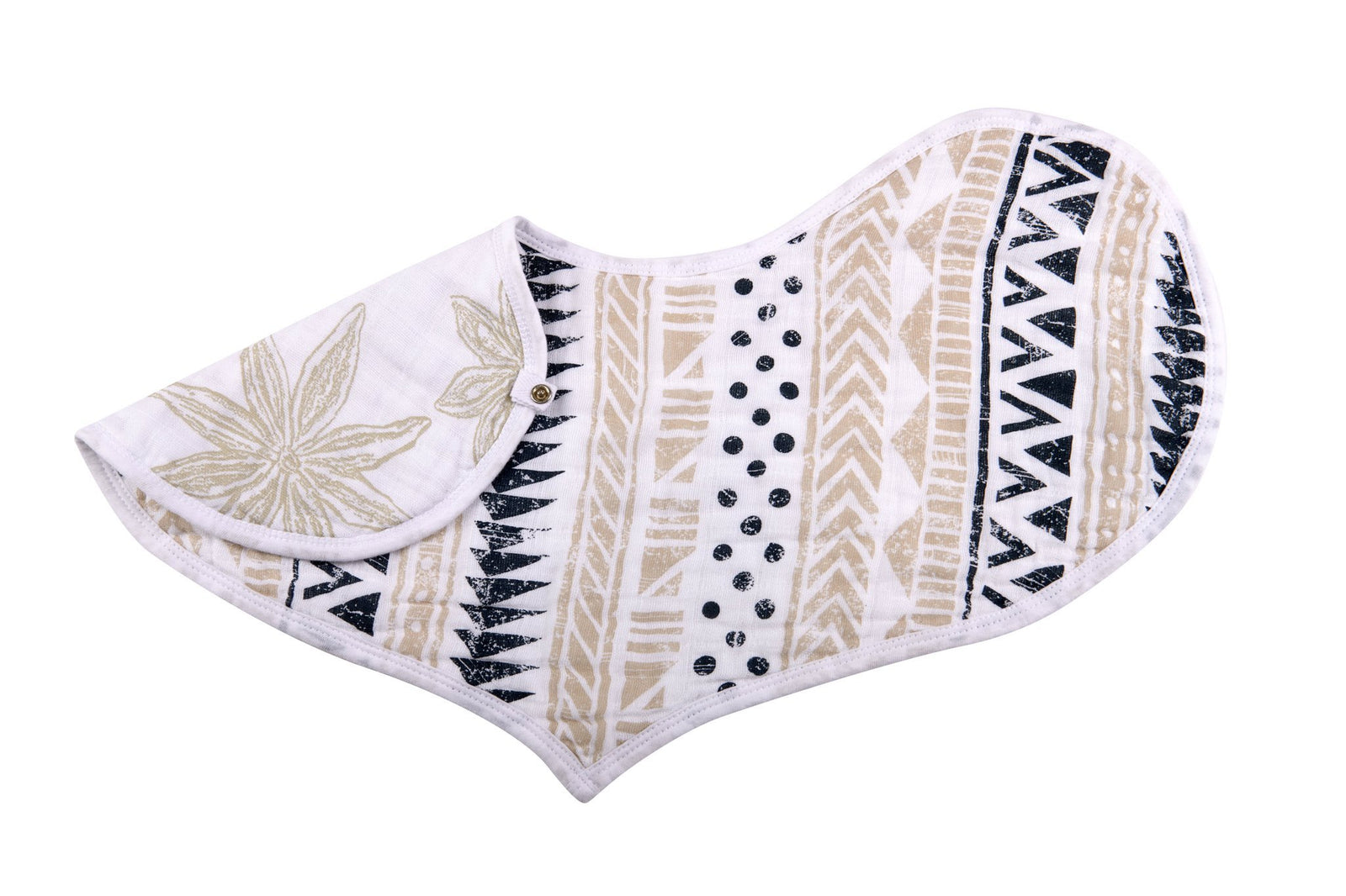 World Wanderer Heart Cotton Bibs 2PK