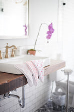 Pop of Pink Cotton Washcloth Set 3PK