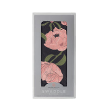 Peonies Breathable Bamboo Muslin Baby Swaddle
